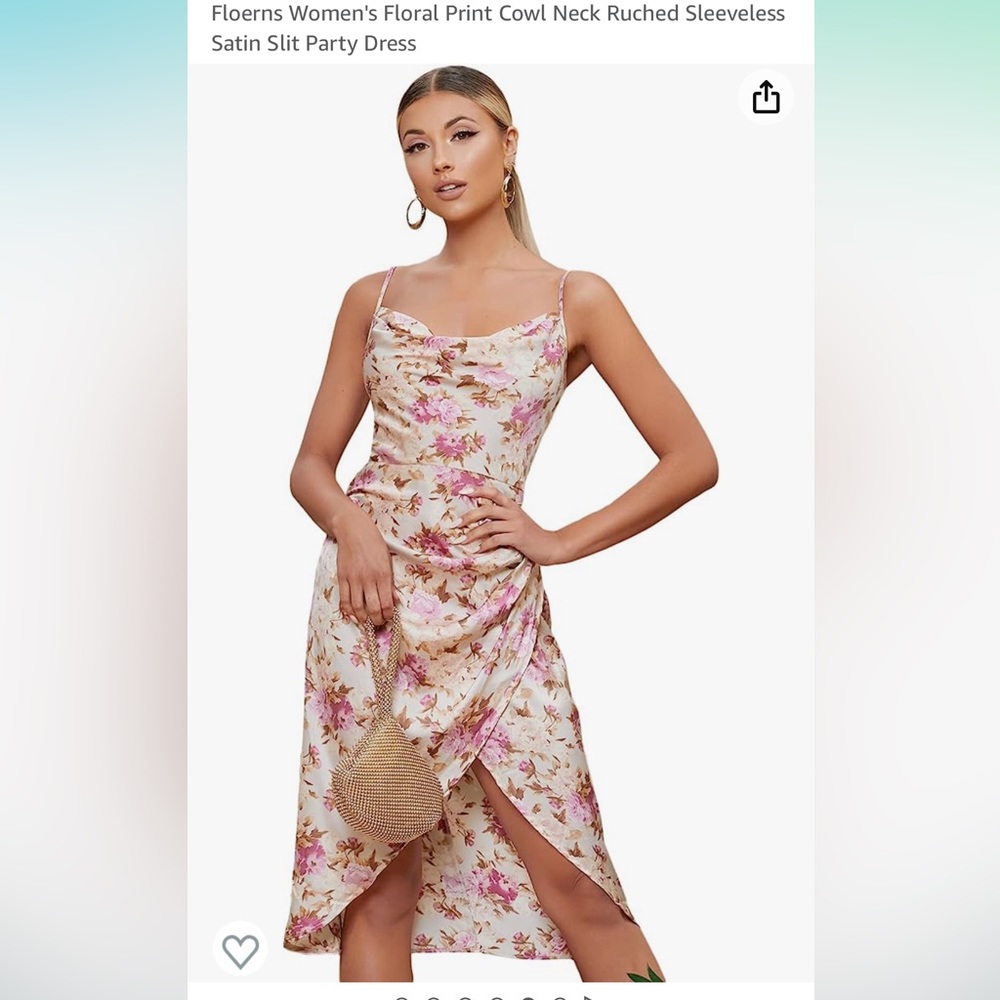 Floral Slip Dress - Picture 5 of 5